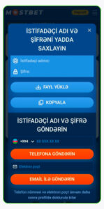 mostbet qeydiyyat