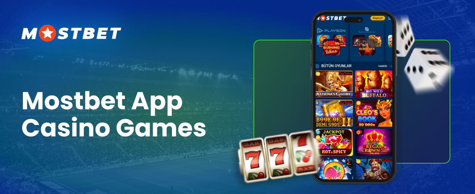 Complete information about the online casino in the Mostbet mobile application
