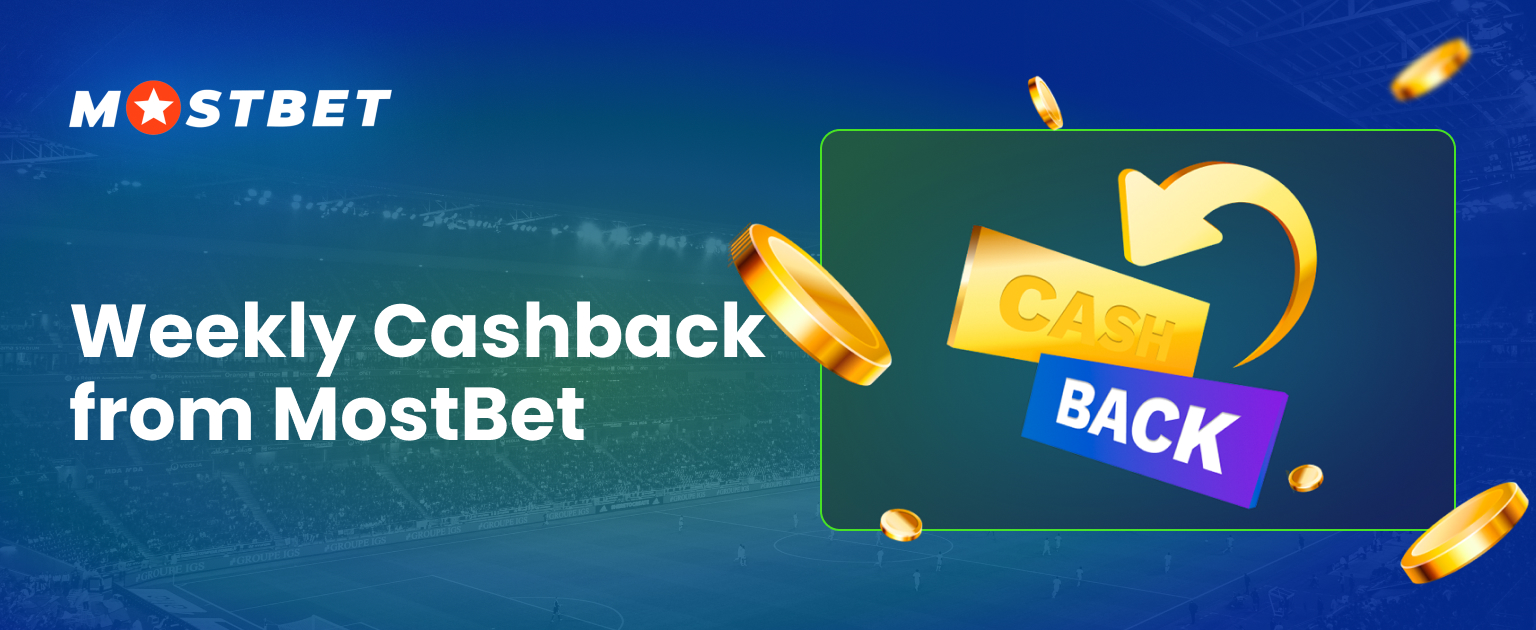 Full information about cashback at Mostbet
