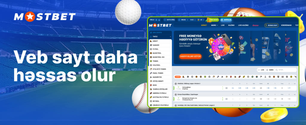 Mostbet Azərbaycan saytının istifadəsinin asanlığı üçün aydın interfeysi saytın xüsusiyyətlərini yenilədi